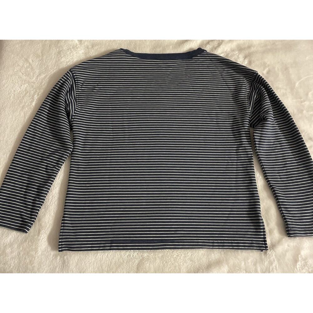Vineyard Vines Striped Long Sleeve Pullover Blue with white stripes XL - Picture 2 of 10